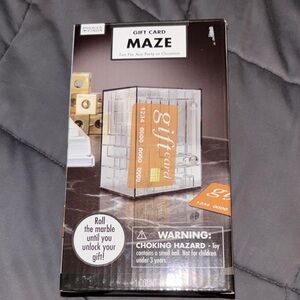 Gift Card Maze Puzzle Box